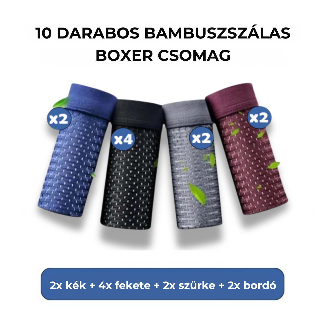 BoxerHero™ - Maximális kényelem, lehengerlő kisugárzás bambuszból
