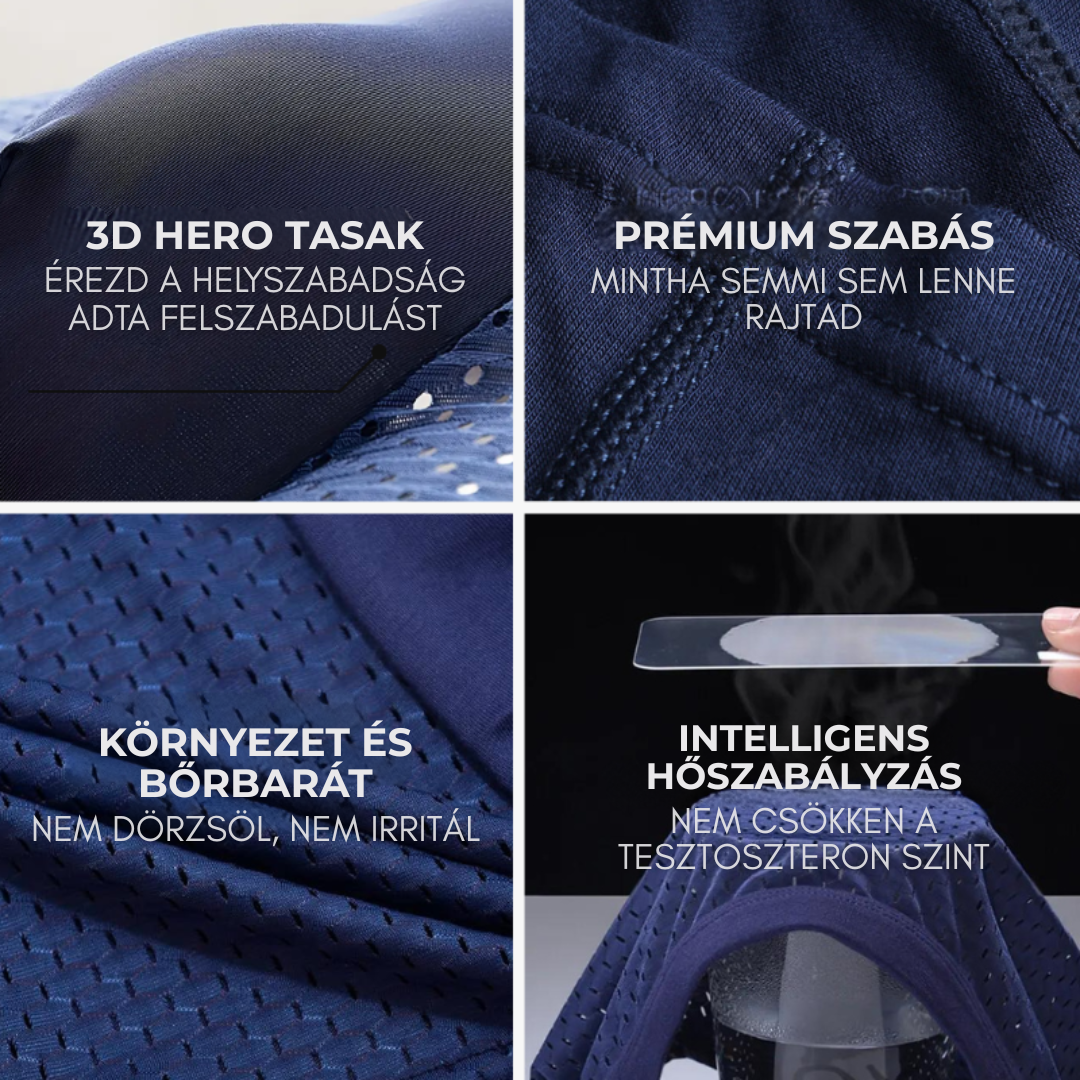 BoxerHero™ - Maximális kényelem, lehengerlő kisugárzás bambuszból